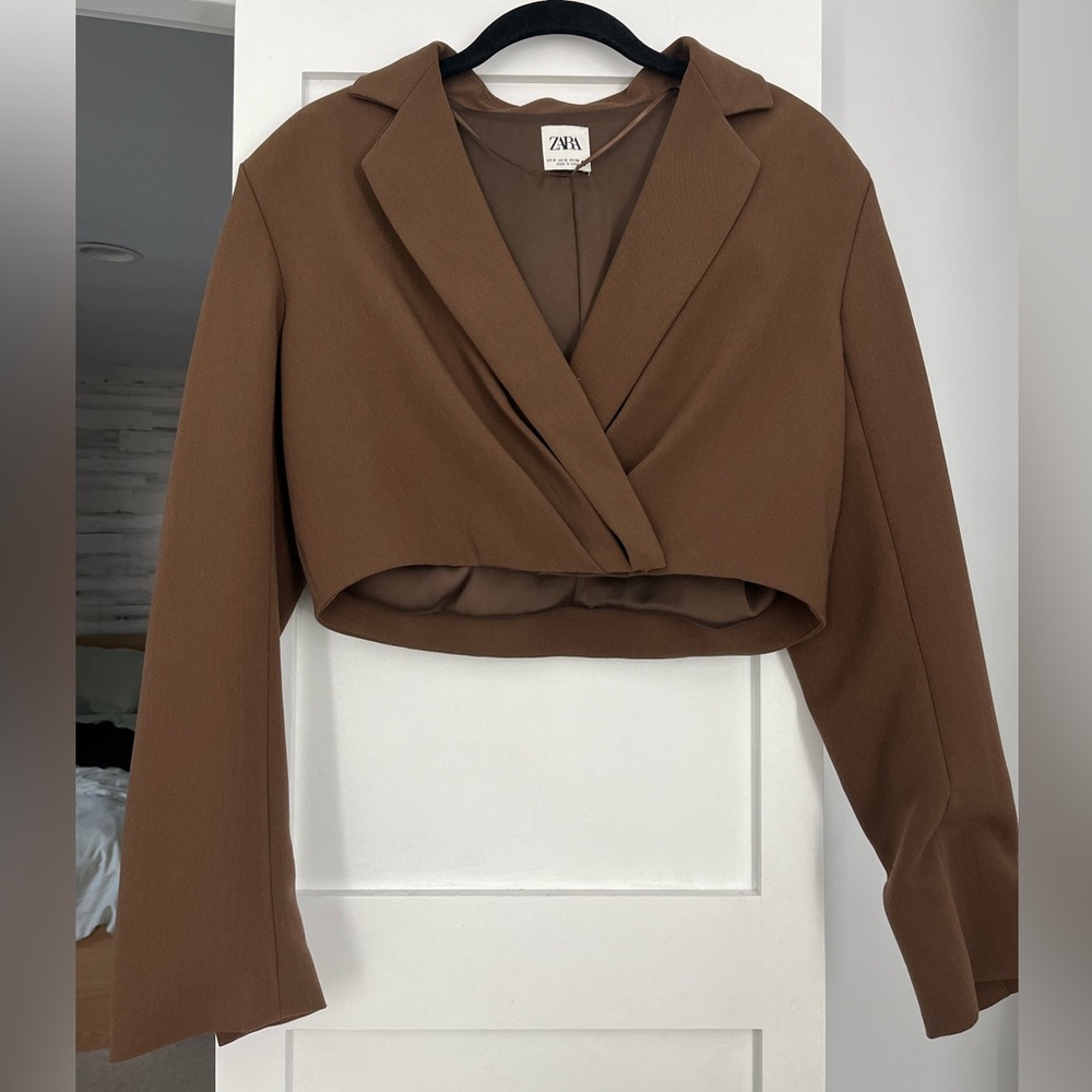 Cropped Blazer - Zara